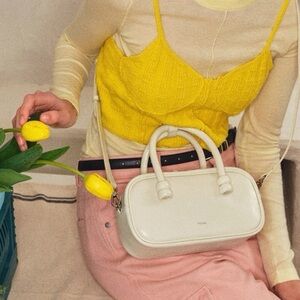 Elegant Cream Handbag